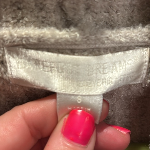 BAREFOOT DREAMS
Cozychic Lite Ribbed Drape Cardigan In Almond - Picture 3 of 6